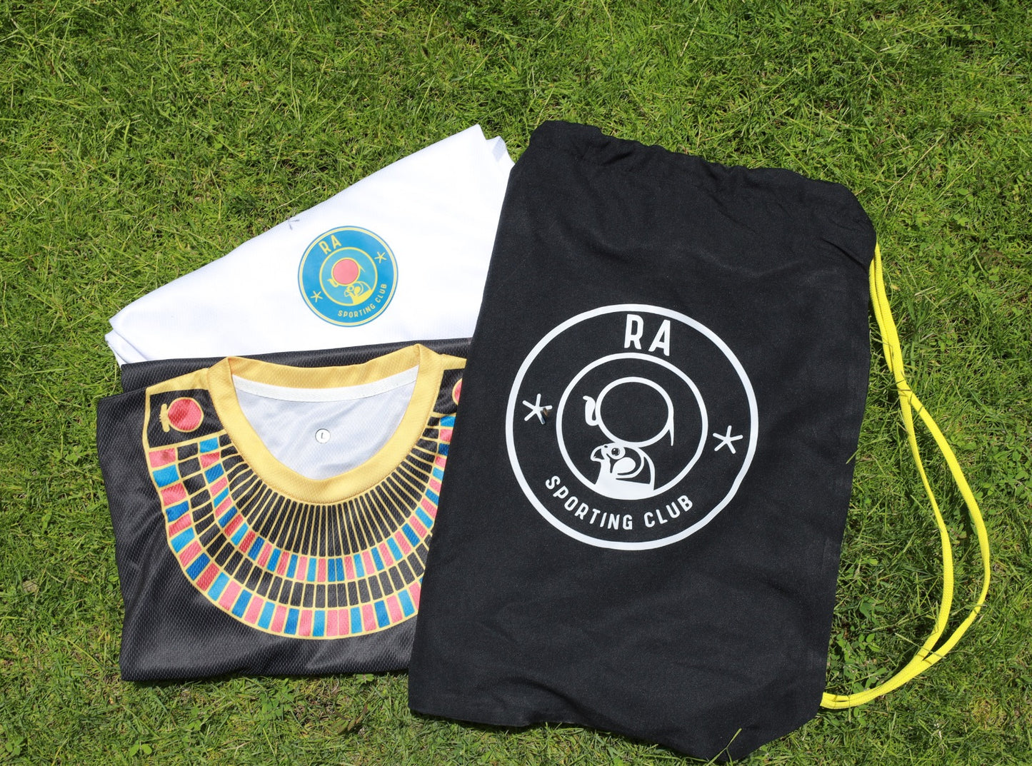 Limited Time Offer: Black Ra T-Shirt + White Ra T-Shirt + Ra Bag